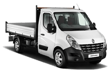Van Hire Avonmouth - White 3.5 Tonne Folkestone Tipper Transit - Van hire Avonmouth